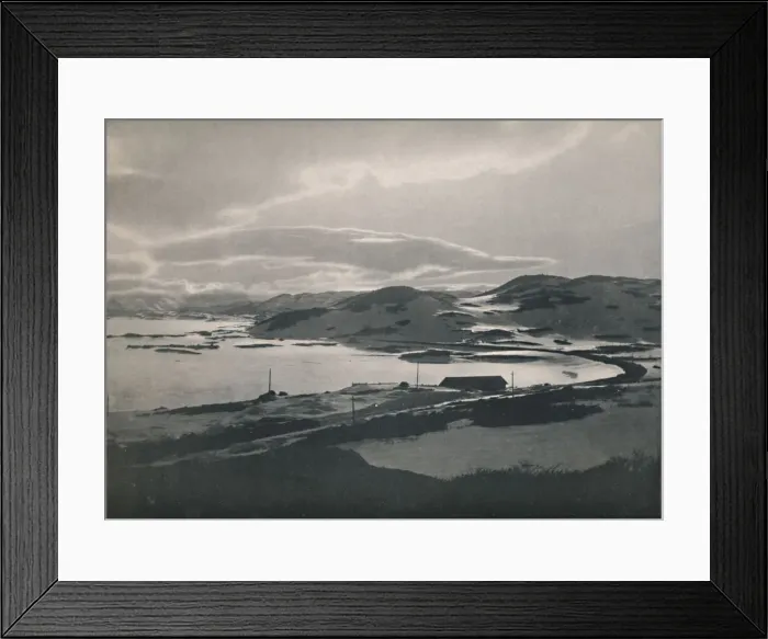 Framed Print : Ustevand, Bergenbanen, 1914. Creator: Unknown Framed Print : Ustevand, Bergenbanen, 1914. Creator: Unknown