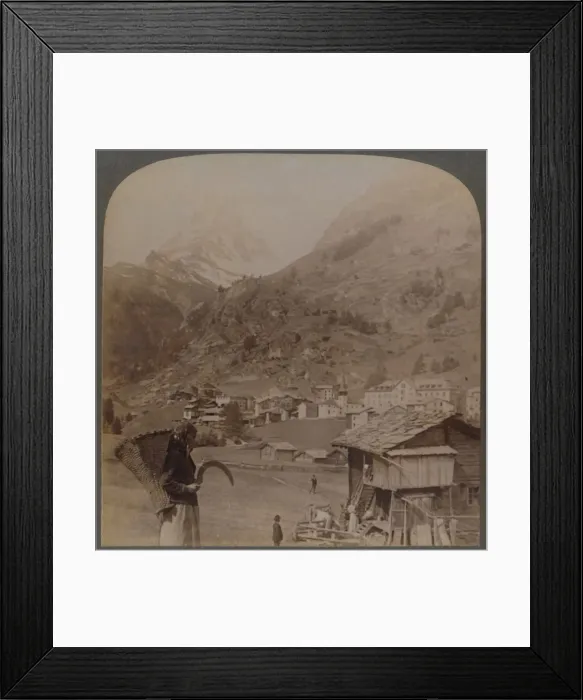 Framed Print : The Alpine Spirits Sanctuary - the charming Zermatt, and the Matterhorn Switzerland Framed Print : The Alpine Spirits Sanctuary - the charming Zermatt, and the Matterhorn Switzerland