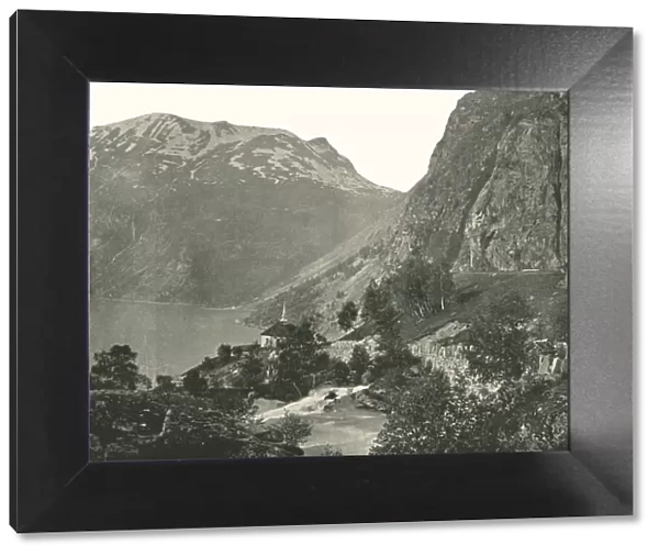 Merok, on the Geirangerfjord, Norway, 1895. Creator: Poulton & Co