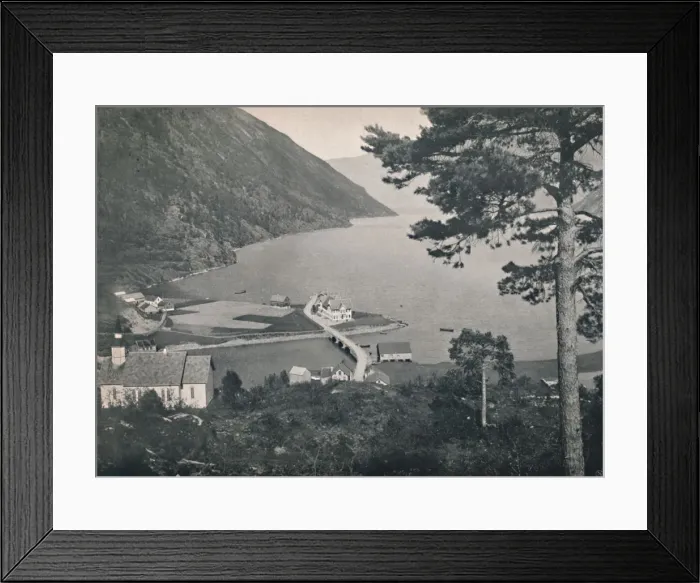 Framed Print : Hellesylt, Sondmor, 1914. Creator: Unknown Framed Print : Hellesylt, Sondmor, 1914. Creator: Unknown