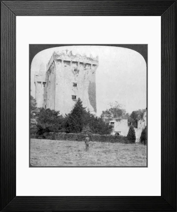Framed Print : Blarney Castle, the shrine of Irish wit - near Cork, Ireland, 1901 Framed Print : Blarney Castle, the shrine of Irish wit - near Cork, Ireland, 1901