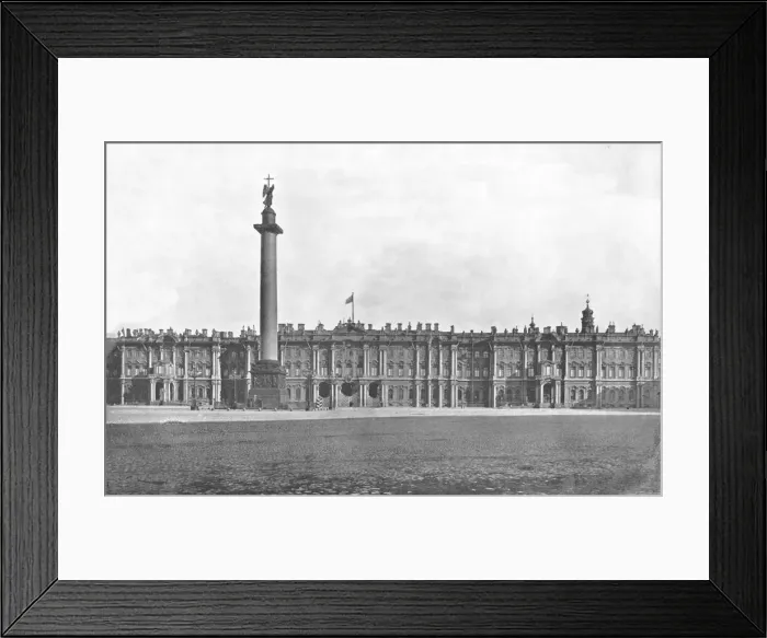 Framed Print : The Winter Palace, St Petersburg, Russia, 1895. Creator: Unknown Framed Print : The Winter Palace, St Petersburg, Russia, 1895. Creator: Unknown
