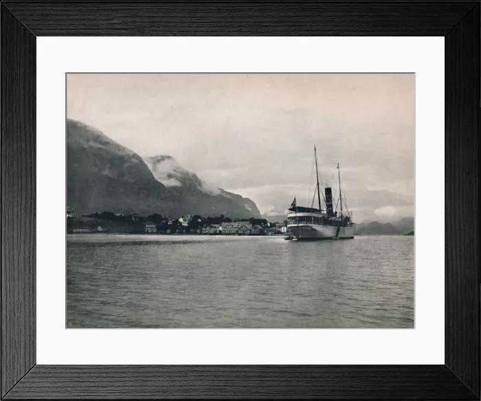 Framed Print : Nes, Romsdal, 1914. Creator: Unknown Framed Print : Nes, Romsdal, 1914. Creator: Unknown