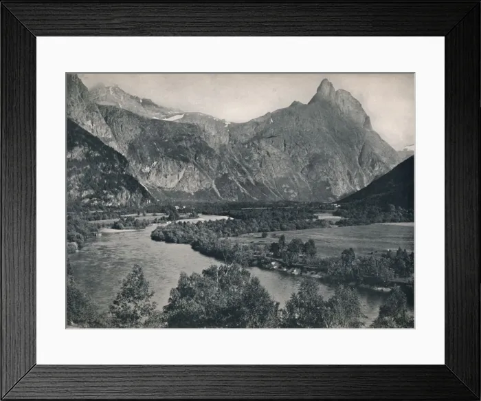 Framed Print : Romsdalshorn, 1914. Creator: Unknown Framed Print : Romsdalshorn, 1914. Creator: Unknown