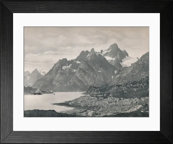 Framed Print : Raftsund, 1914. Creator: Unknown Framed Print : Raftsund, 1914. Creator: Unknown