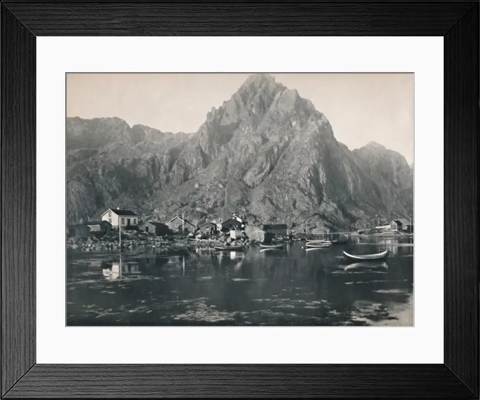 Framed Print : Svolvaer, Lofoten, 1914. Creator: Unknown Framed Print : Svolvaer, Lofoten, 1914. Creator: Unknown