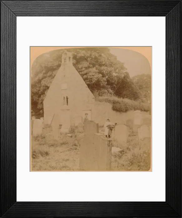 Framed Print : Auld Kirk, Ayr, Scotland, 1897. Creator: Underwood & Underwood Framed Print : Auld Kirk, Ayr, Scotland, 1897. Creator: Underwood & Underwood