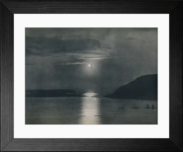 Framed Print : Midnight Sun at Hammerfest, 1914. Creator: Unknown Framed Print : Midnight Sun at Hammerfest, 1914. Creator: Unknown