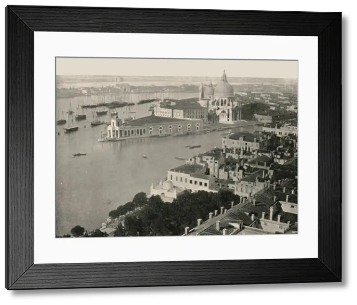 Framed Print : Panorama of the city of Venice, Italy, 1895. Creator: Unknown Framed Print : Panorama of the city of Venice, Italy, 1895. Creator: Unknown