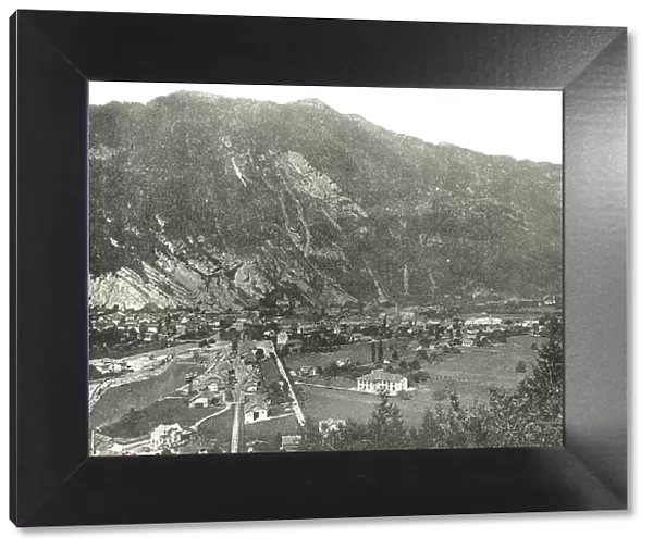 General view of the town of Interlaken, Switzerland, 1895. Creator: Unknown