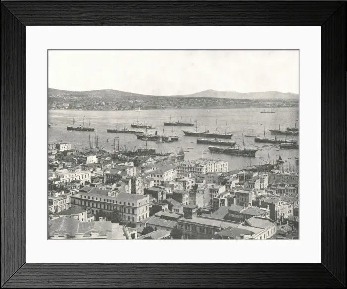 Framed Print : The Bosphorus looking towards Scutari, Constantinople, Ottoman Empire, 1895. Creator Framed Print : The Bosphorus looking towards Scutari, Constantinople, Ottoman Empire, 1895. Creator