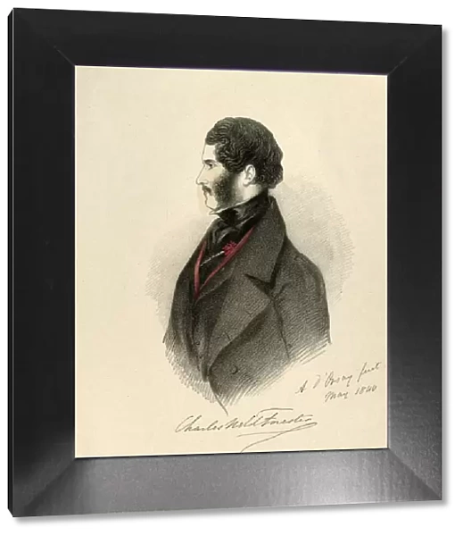 Charles Weld Forester, 1840. Creator: Richard James Lane