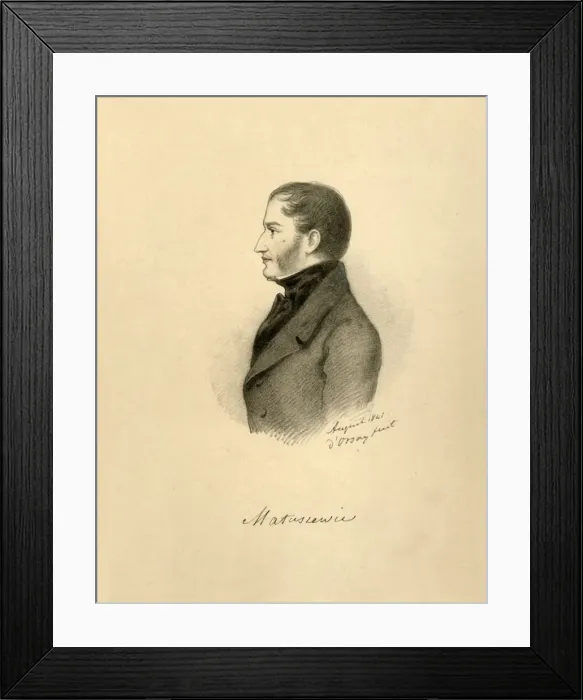 Framed Print : Count Matuszewicz, 1841. Creator: Alfred d Orsay Framed Print : Count Matuszewicz, 1841. Creator: Alfred d Orsay