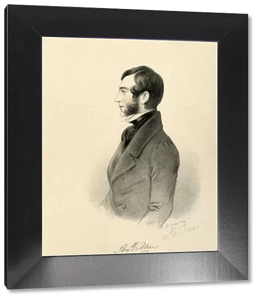 Augustus Villiers, 1841. Creator: Richard James Lane