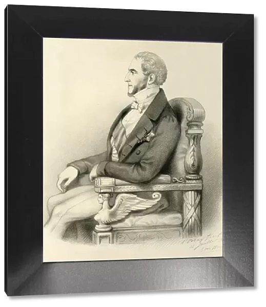 Le Duc de Gramont, 1845. Creator: Alfred d Orsay