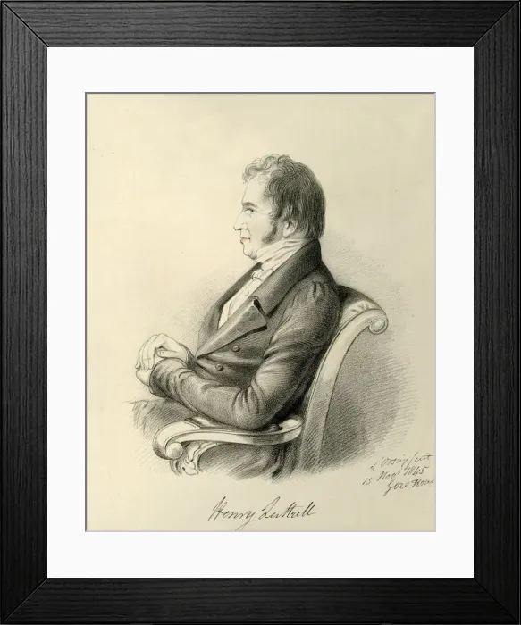 Framed Print : Henry Luttrell, 1845. Creator: Alfred d Orsay Framed Print : Henry Luttrell, 1845. Creator: Alfred d Orsay