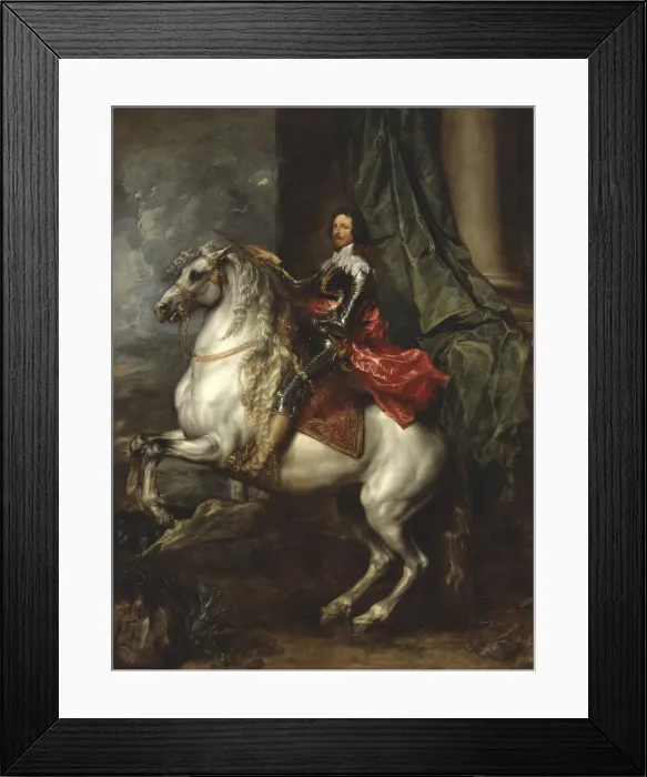Framed Print : Portrait of Thomas Francis of Savoy, Prince of Carignano (1596-1656), 1634-1635. Creator: Dyck Framed Print : Portrait of Thomas Francis of Savoy, Prince of Carignano (1596-1656), 1634-1635. Creator: Dyck