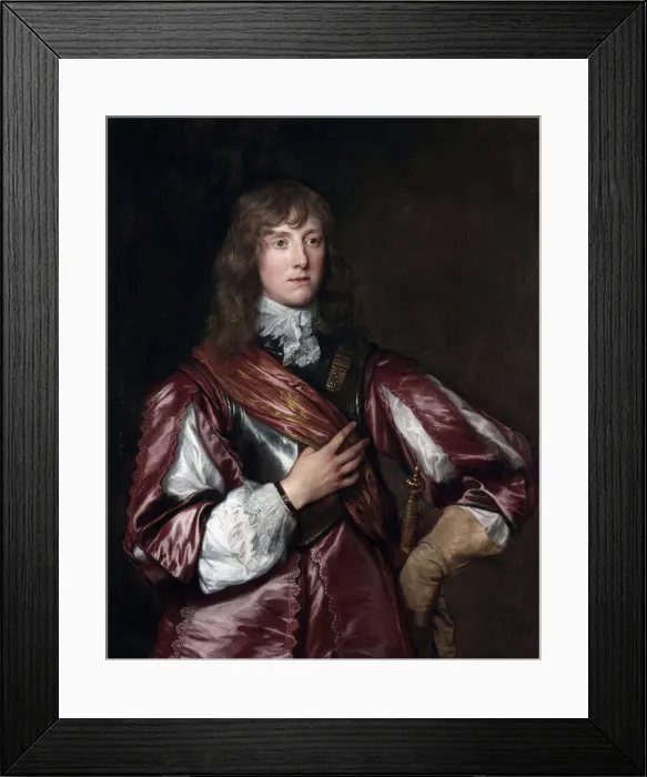 Framed Print : Portrait of John Belasyse, 1st Baron Belasyse. Creator: Dyck, Sir Anthony van (1599-1641) Framed Print : Portrait of John Belasyse, 1st Baron Belasyse. Creator: Dyck, Sir Anthony van (1599-1641)