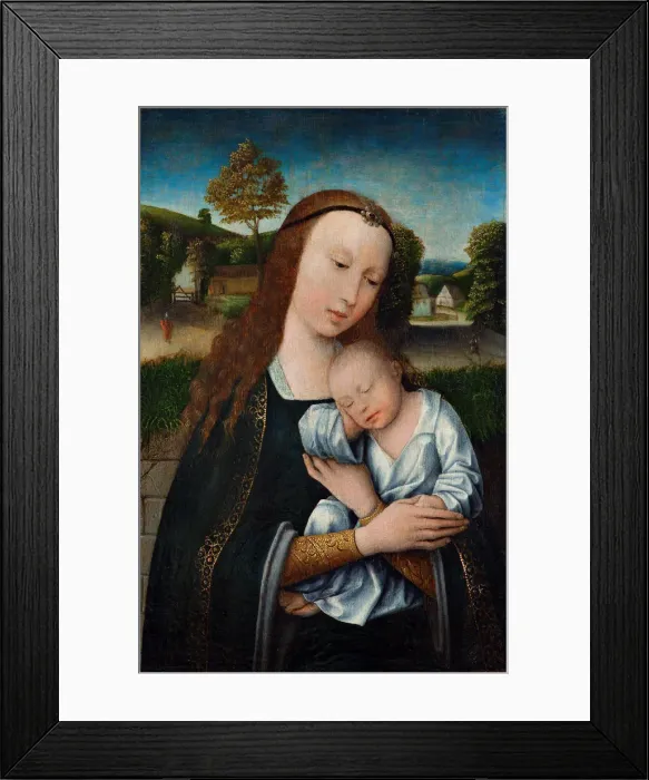 Framed Print : Madonna and Child, c. 1520. Creator: Anonymous Framed Print : Madonna and Child, c. 1520. Creator: Anonymous