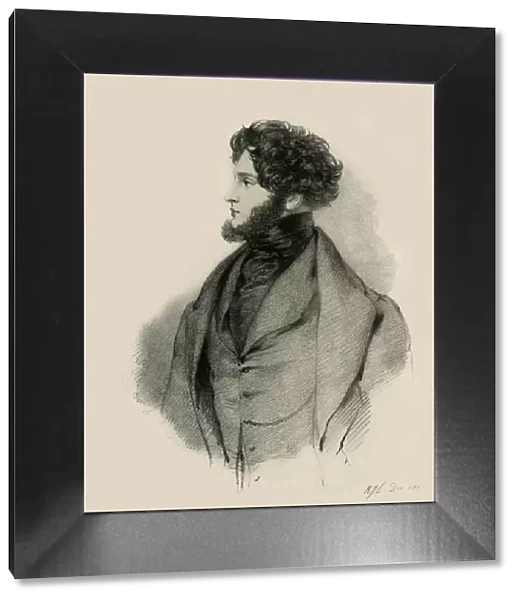 Alfred, Count d Orsay, 1833. Creator: Richard James Lane