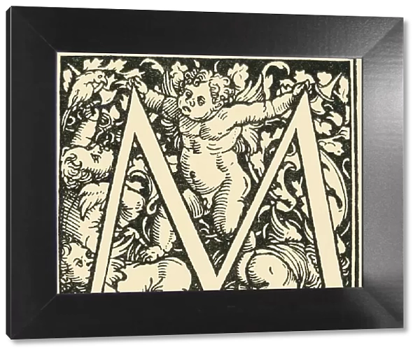 M - An Alphabet by Hans Weiditz, c1520-1521, (1908). Creator: Hans Weiditz