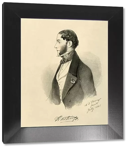 The Marquis of Hastings, 1841. Creator: Richard James Lane