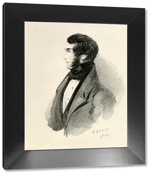 Lt. Colonel John Lister, 1834. Creator: Alfred d Orsay