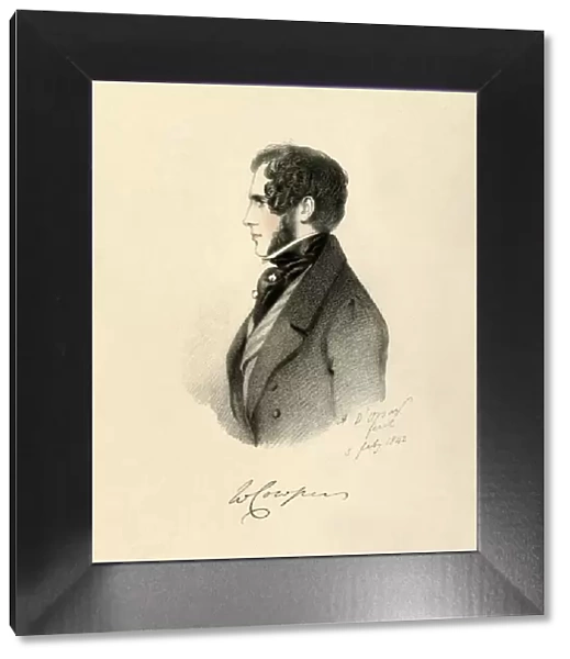 William Cowper, 1842. Creator: Richard James Lane