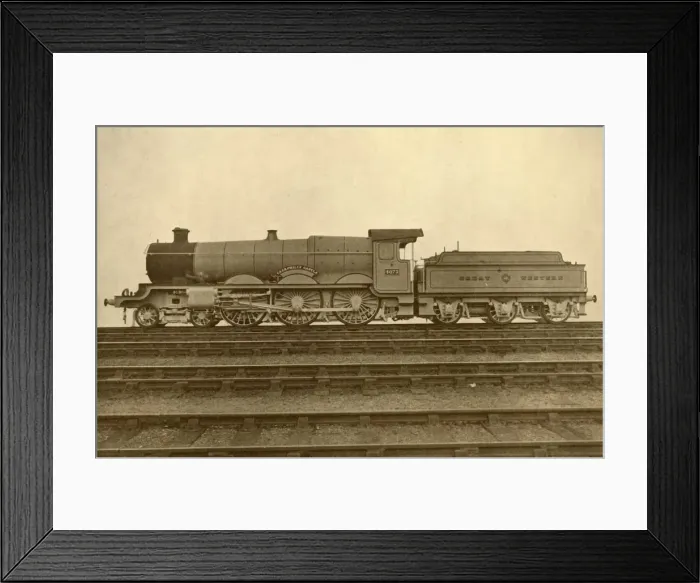 Framed Print : The Caerphilly Castle (4-6-0), Great Western Railway, 1930. Creator: Unknown Framed Print : The Caerphilly Castle (4-6-0), Great Western Railway, 1930. Creator: Unknown