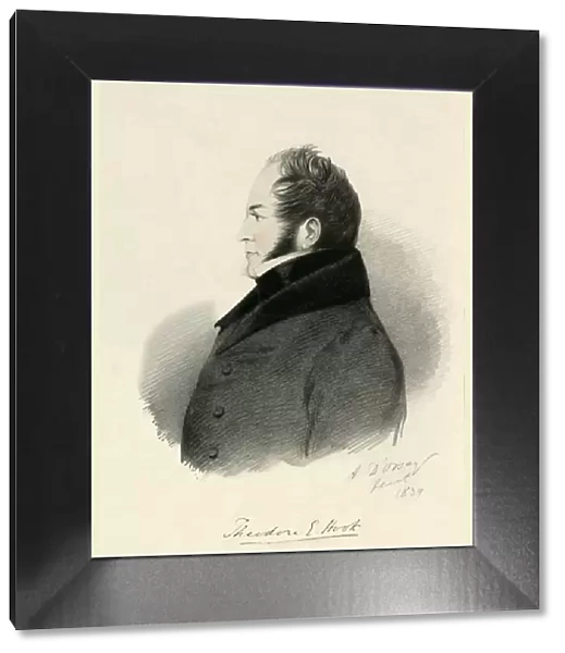 Theodore E. Hook, 1839. Creator: Alfred d Orsay
