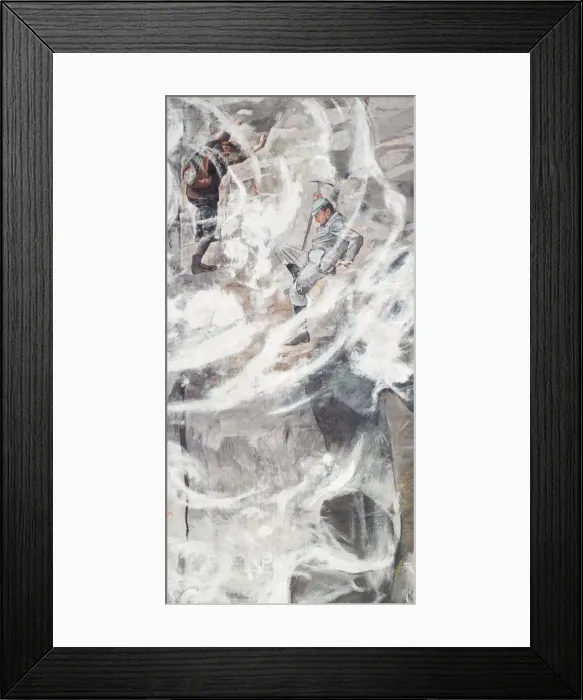 Framed Print : The Climb, 1894. Creator: Hodler, Ferdinand (1853-1918) Framed Print : The Climb, 1894. Creator: Hodler, Ferdinand (1853-1918)