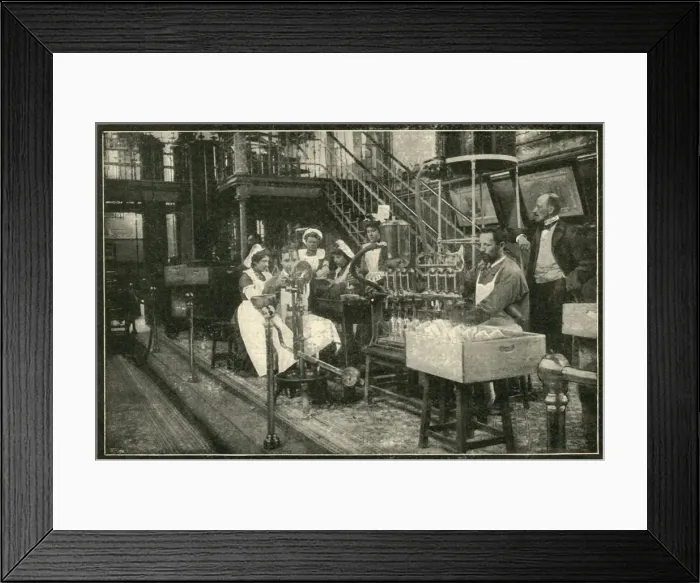 Framed Print : This Is The Interior Of One Of The Tsars Distilleries. 1901. Creator: Unknown Framed Print : This Is The Interior Of One Of The Tsars Distilleries. 1901. Creator: Unknown