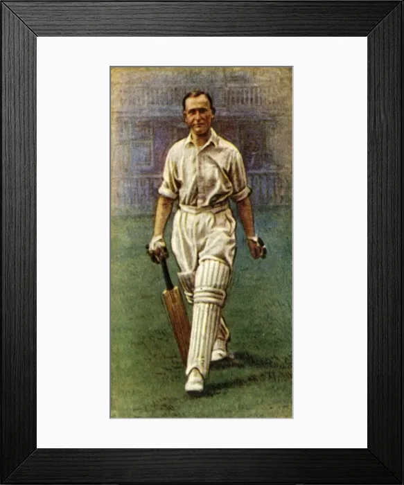 Framed Print : J. B. Hobbs (Surrey), 1928. Creator: Unknown Framed Print : J. B. Hobbs (Surrey), 1928. Creator: Unknown