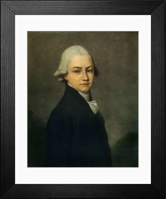 Framed Print : Portrait of Count Santi, c1780s, (1965). Creator: Dmitry Levitsky Framed Print : Portrait of Count Santi, c1780s, (1965). Creator: Dmitry Levitsky