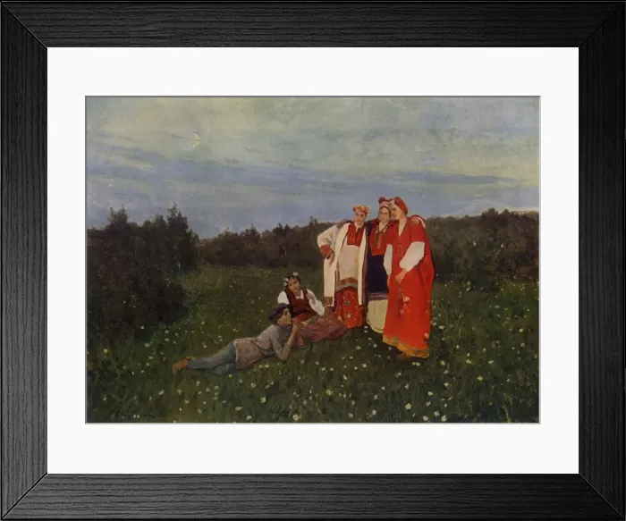Framed Print : Spring Song, 1892, (1965). Creator: Konstantin Korovin Framed Print : Spring Song, 1892, (1965). Creator: Konstantin Korovin