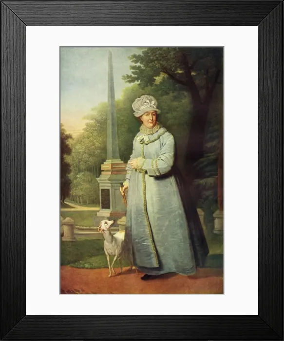 Framed Print : Portrait of Katherine II in the Tsarskoye Selo Park, c1810, (1965) Framed Print : Portrait of Katherine II in the Tsarskoye Selo Park, c1810, (1965)
