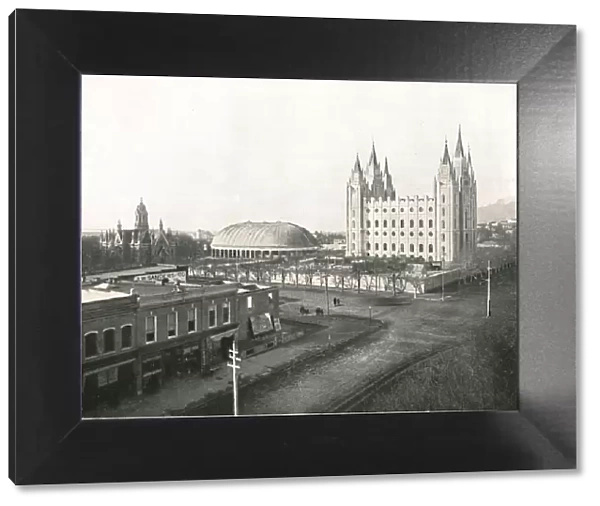 The Assembly Hall, Tabernacle and Mormon Temple, Salt Lake City, USA, 1895. Creator