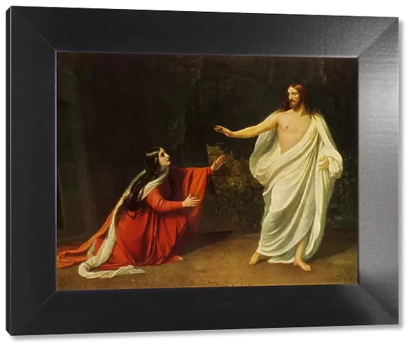 Christ appears to Mary Magdalene, 1834, (1965). Creator: Aleksandr Ivanov