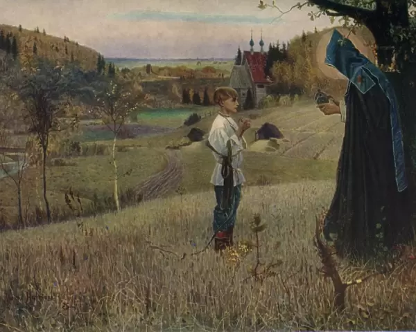 The Child Bartholomews Dream, 1889-1890, (1965). Creator: Mikhail Nesterov