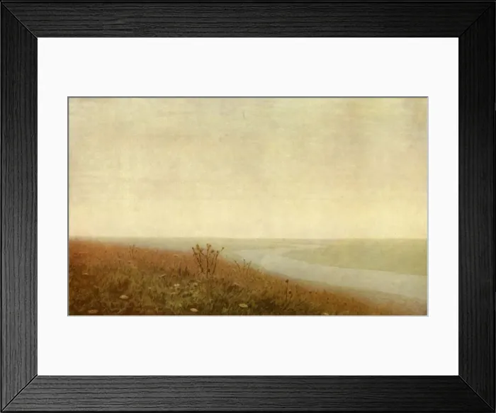 Framed Print : Morning on the Dnieper, 1881, (1965). Creator: Arkhip Ivanovich Kuindzhi Framed Print : Morning on the Dnieper, 1881, (1965). Creator: Arkhip Ivanovich Kuindzhi