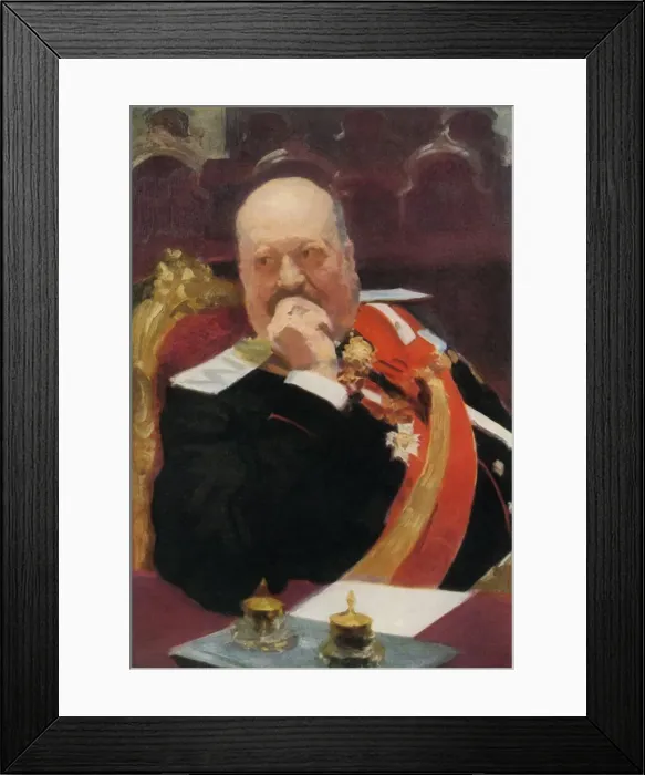 Framed Print : Portrait of A. P. Ignatiev, 1902, (1965). Creator: Il ya Repin Framed Print : Portrait of A. P. Ignatiev, 1902, (1965). Creator: Il ya Repin