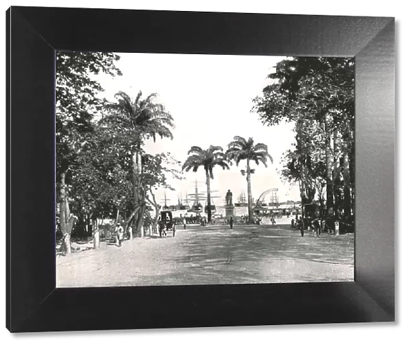Place d Armes, Port Louis, Mauritius, 1895. Creator: Unknown