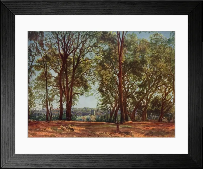 Framed Print : In the Aricci Park, 1830s, (1965). Creator: Aleksandr Ivanov Framed Print : In the Aricci Park, 1830s, (1965). Creator: Aleksandr Ivanov