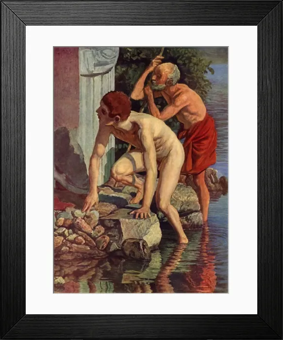 Framed Print : Sketch for the picture Christ appears to the Multitude, c1830s, (1965) Framed Print : Sketch for the picture Christ appears to the Multitude, c1830s, (1965)
