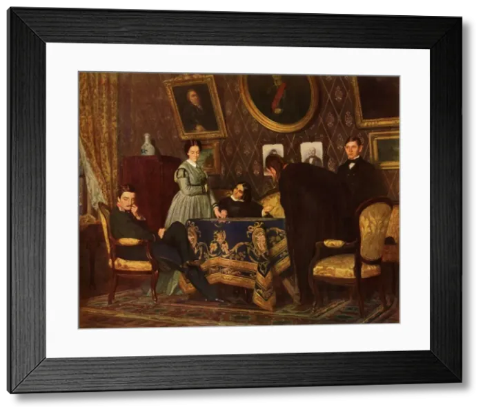 Framed Print : The Foster-Child, 1867, (1965). Creator: Nikolay Nevryov Framed Print : The Foster-Child, 1867, (1965). Creator: Nikolay Nevryov