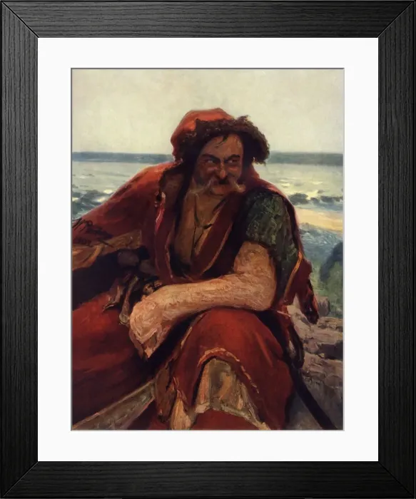 Framed Print : Gaydamak, 1902, (1965). Creator: Il ya Repin Framed Print : Gaydamak, 1902, (1965). Creator: Il ya Repin