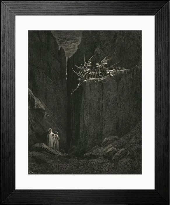 Framed Print : Scarcely had his feet reach d to the lowest of the bed beneath, c1890. Creator Framed Print : Scarcely had his feet reach d to the lowest of the bed beneath, c1890. Creator