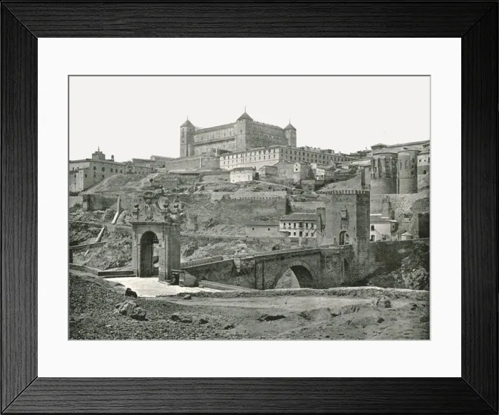 Framed Print : Toledo, Spain, 1895. Creator: W &s Ltd Framed Print : Toledo, Spain, 1895. Creator: W &s Ltd
