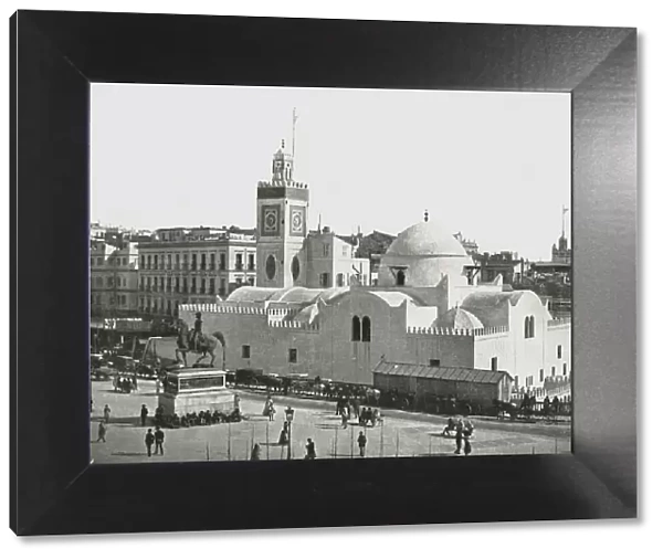 The Djama a al-Djedid, Algiers, Algeria, 1895. Creator: Poulton & Co