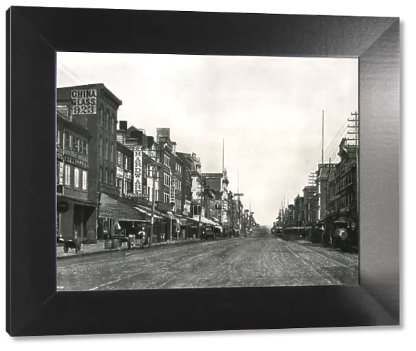 Market Street, Philadelphia, USA, 1895. Creator: Unknown